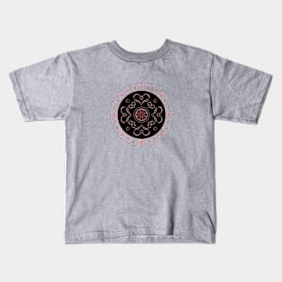 balance harmony design eastern philosophy abstraction Kids T-Shirt